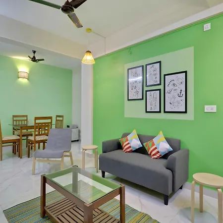 Luxury 2Bhk Apartment Near Calangute Baga Beach With Pool